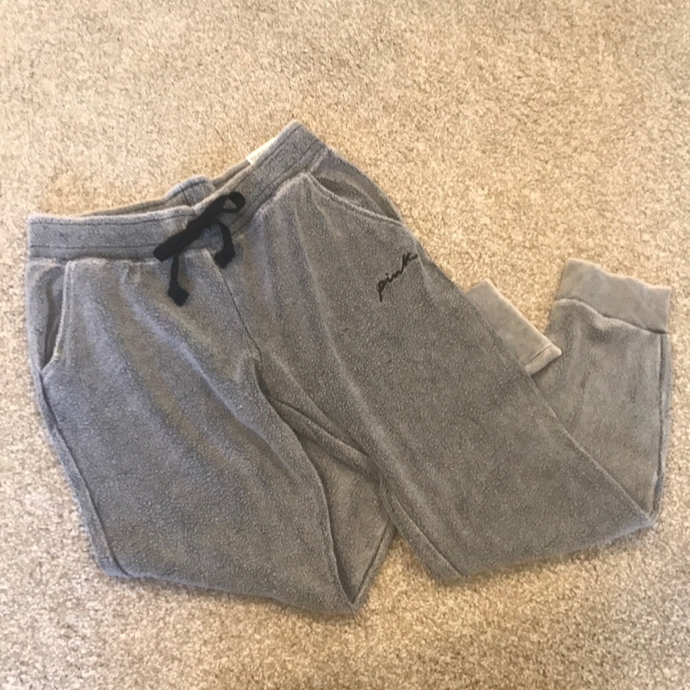 Victoria’s Secret Pink skinny jogger M- gray/black